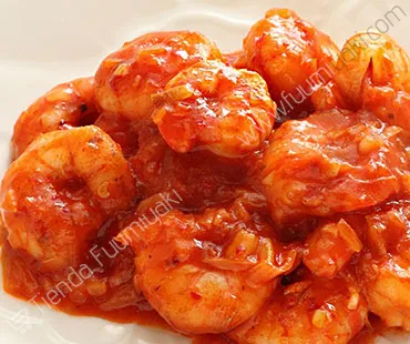 Enchilado de camarones