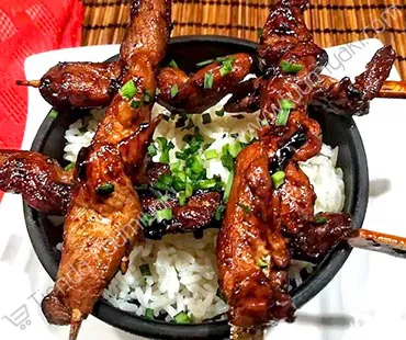 Yakitori de Cerdo