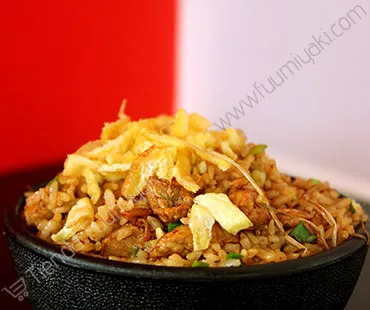 Arroz Frito Japonés de la Tierra