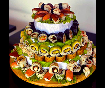 Cake de Sushis