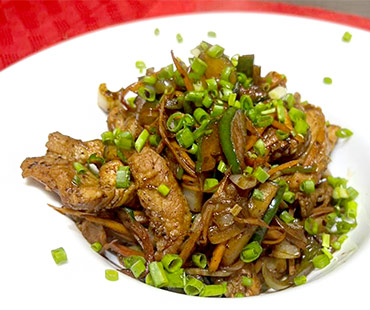 Chop suey de langosta