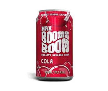 Refresco Max Booms Boom Cola