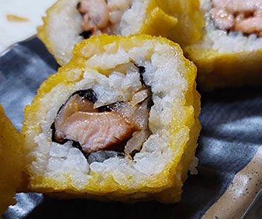 Sushi Tempura Roll de pollo