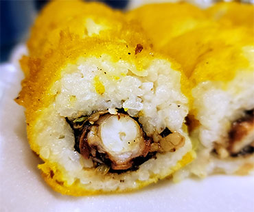 Sushi Tempura Roll de pulpo